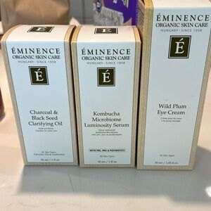 Brand New Éminence Lot of skincare